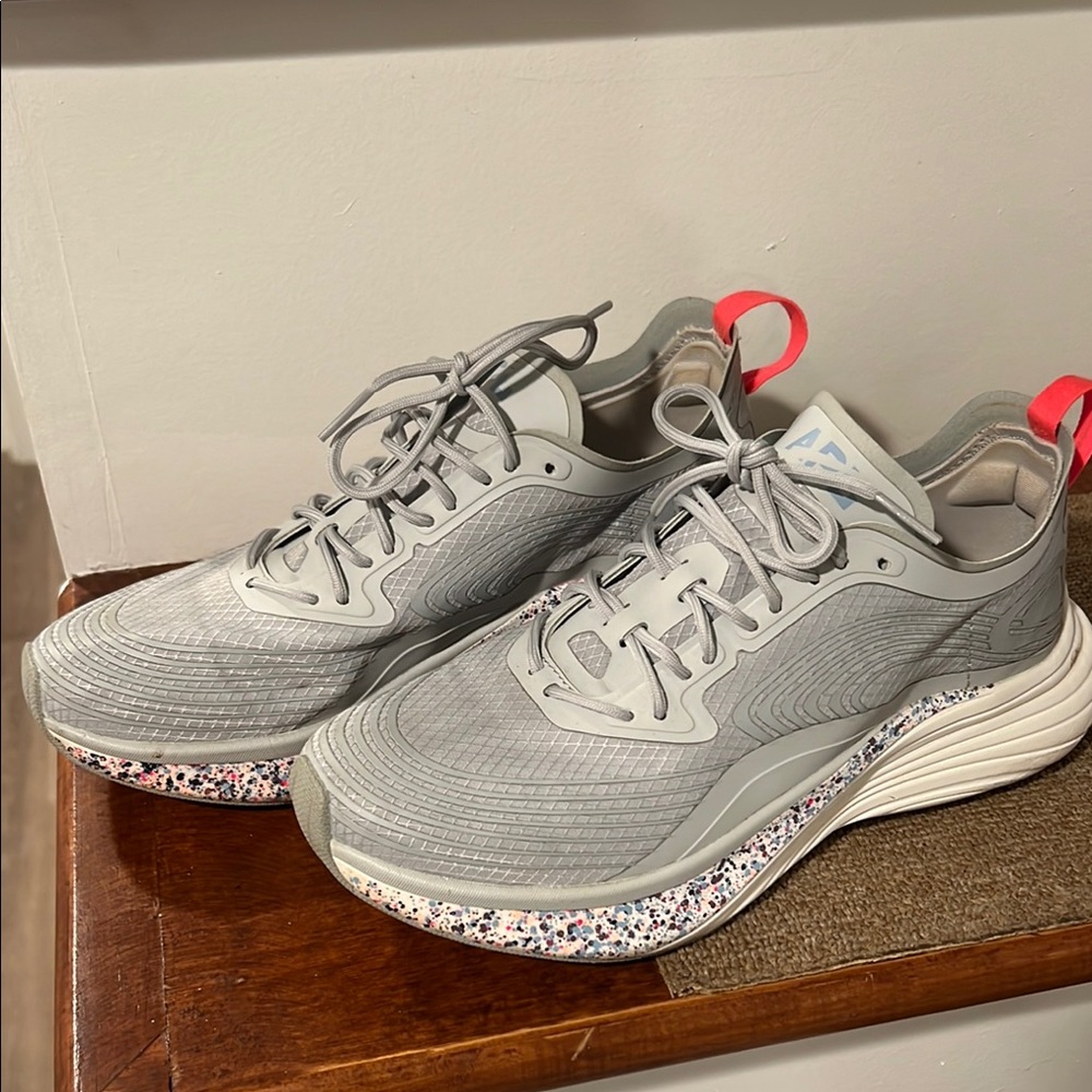 APL Gray and Pink Athletic Shoes for Performance
